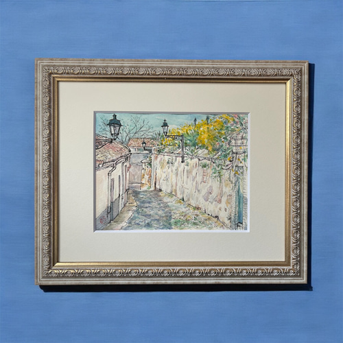 日本画(15)昼下がり