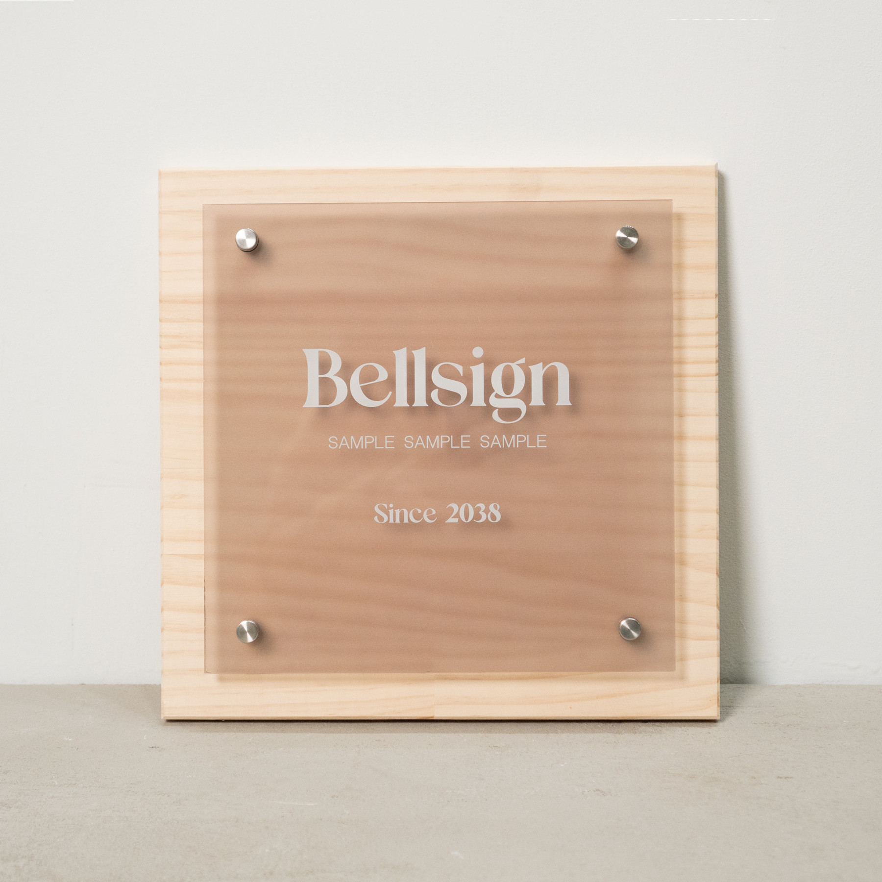 アクリル看板 ウォールサイン 壁面看板 サインボード 店舗看板／ah04