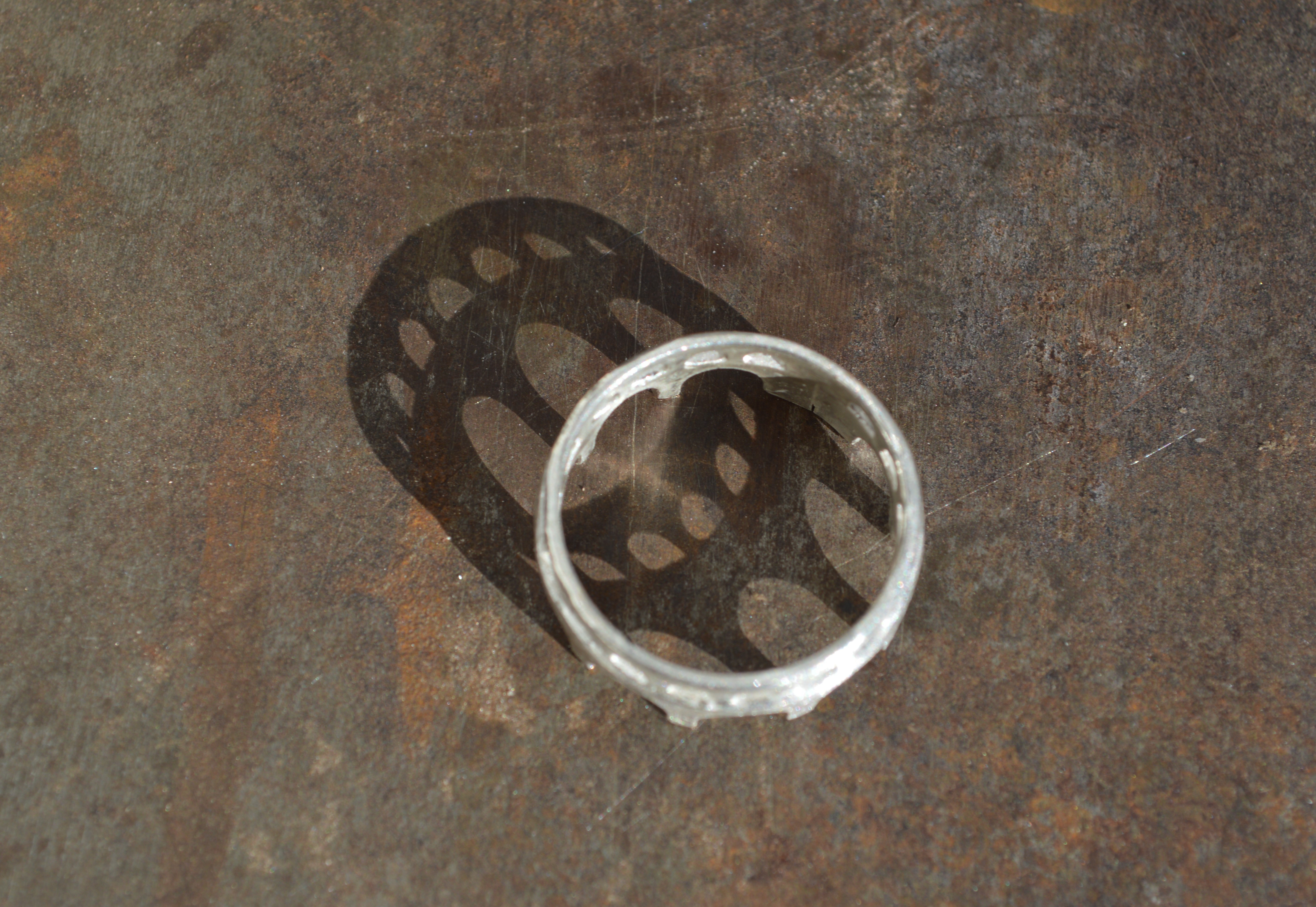 P36. Acueducto　すいどうばし リング　#13　シルバー925