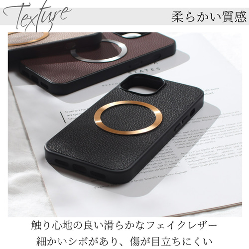 iphoneSE3 ケース レザー SE2 8 7 マグセーフ かわいい スリム