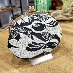 ミナペルホネン　親子がま口　財布　ハンドメイド　カーニバル 受注製作】ミナペルホネン タンバリン 親子がま口財布 | patapata.