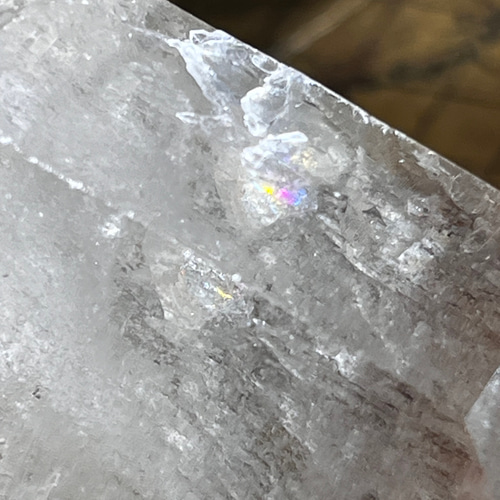 セルフヒールド レインボー ヒマラヤ マニカラン産 水晶 原石