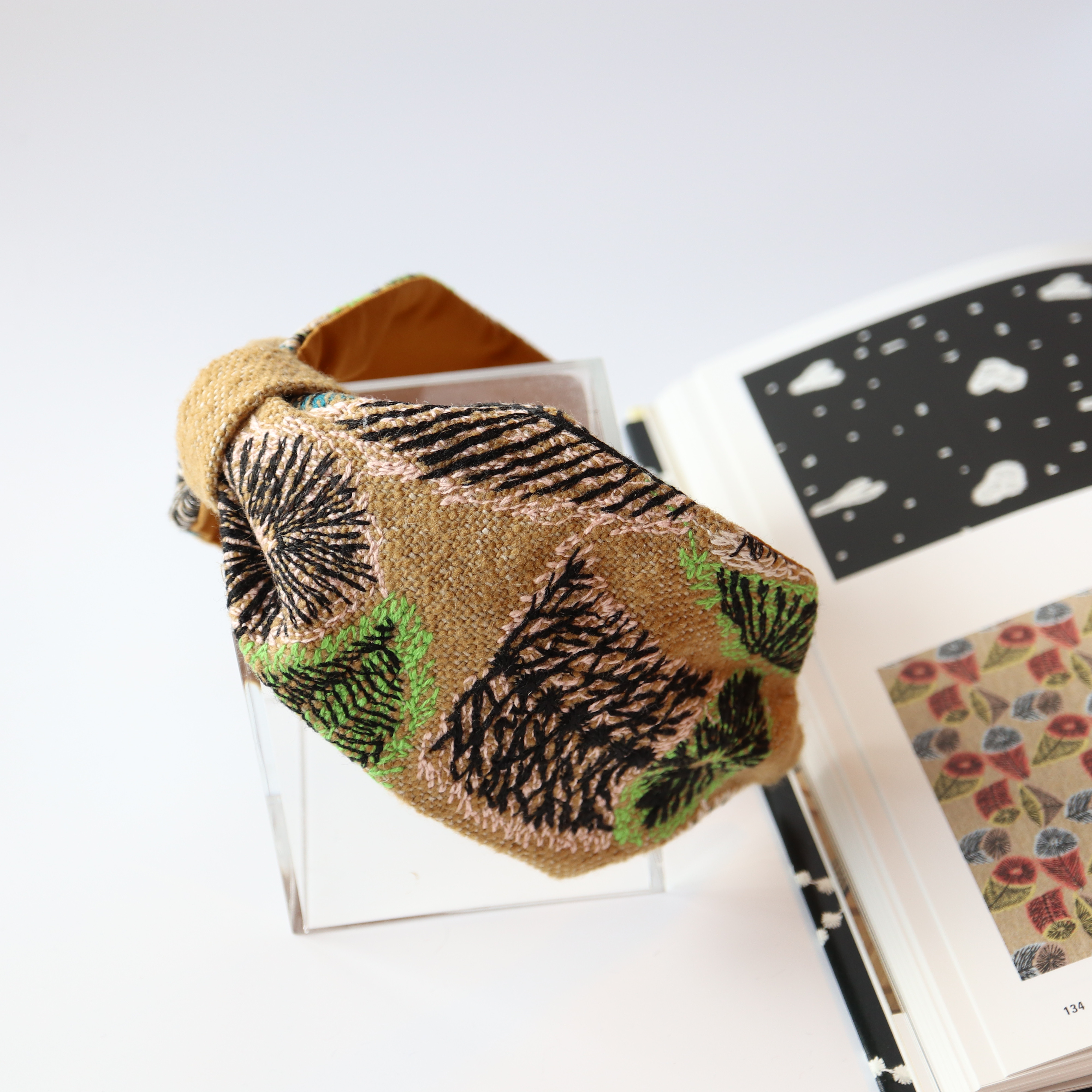 Oeufミナペルホネンhananomi『バレリーナスタイル』カチューシャ痛くない簡単セットアップ