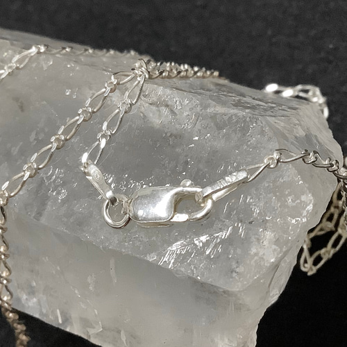 数量限定☆イタリア製 シルバー925 フィガロチェーン