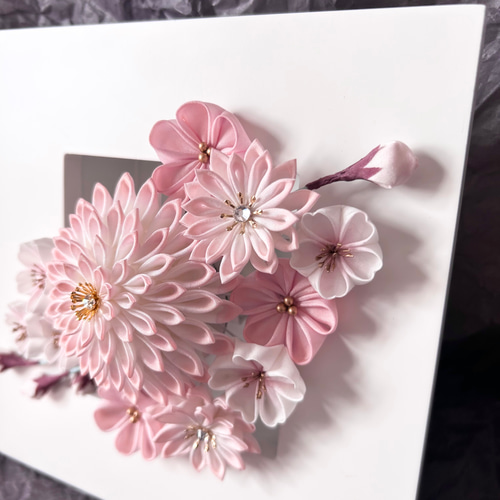 桜デザイン屏風　ピンク　毛せん付き 桜デザイン屏風 ピンク 毛せん付き 桜デザイン屏風 ピンク 毛せん付き