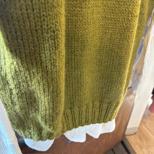 ニットベスト ウール 100% 毛 ギルボックス 無地 手編み 暖かい 天然