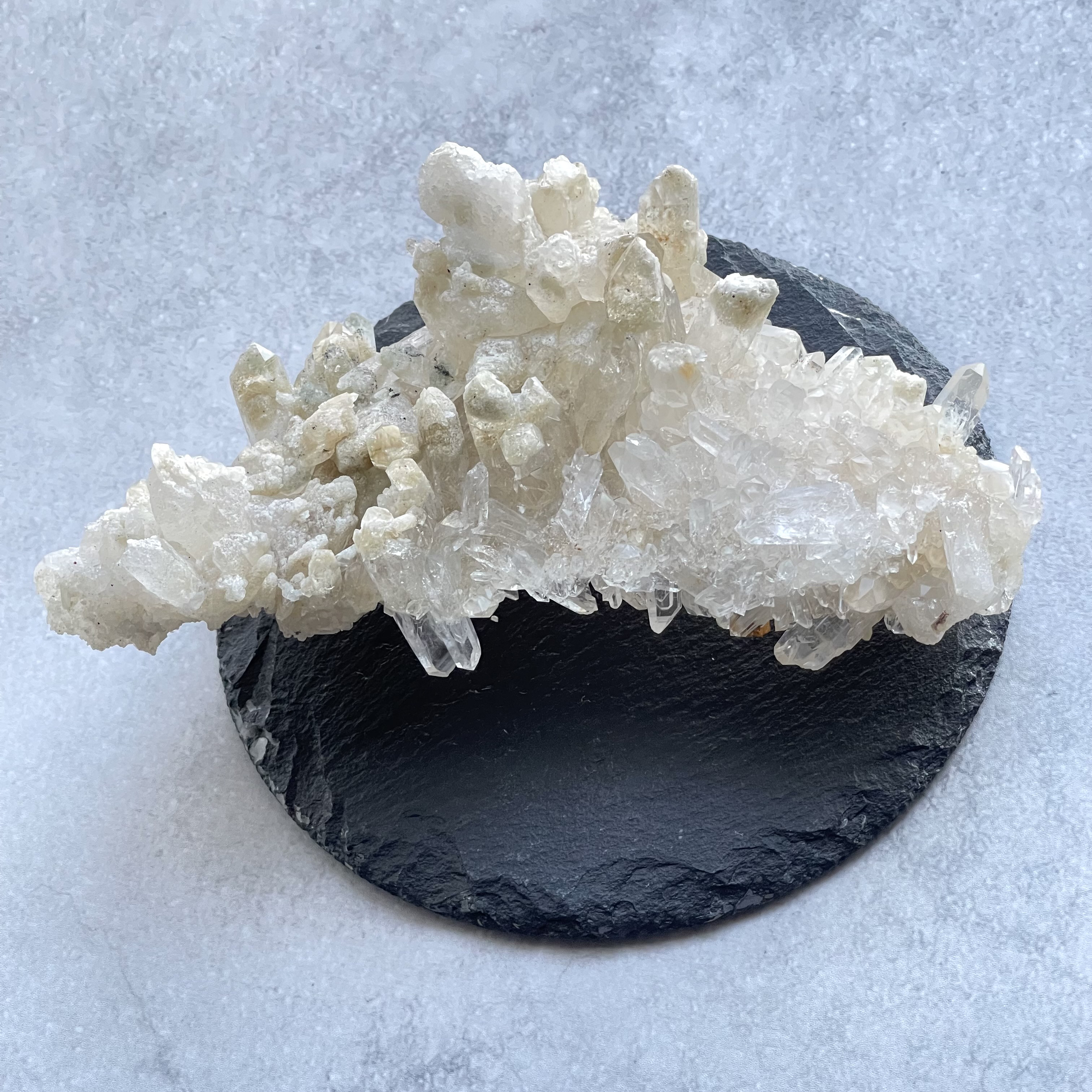 10％off　マニカラン産ヒマラヤ水晶クラスター