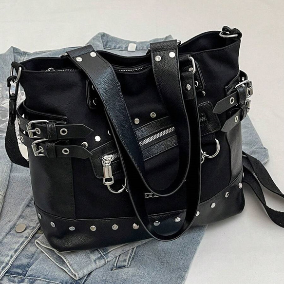 希少✨ GUESS ダークブルー ハンドバッグ ヴィンテージ y2k パイソン 希少✨ GUESS ダークブルー ハンドバッグ ヴィンテージ y2k パイソン