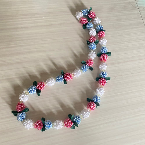 ハワイアンリボンレイ☆ブルーミングボーズ ウェディング 結婚式