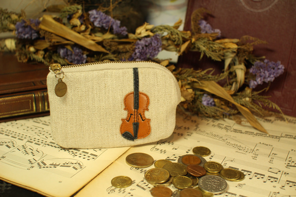 也可作小提琴包、卡包或鑰匙包使用。 第10張的照片