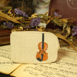 也可作小提琴包、卡包或鑰匙包使用。 第1張的照片