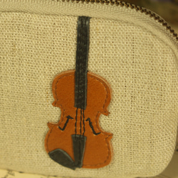 也可作小提琴包、卡包或鑰匙包使用。 第2張的照片