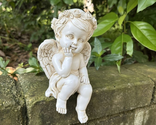 【天使のオーナメント】花 ガーランド イタリア ヴィンテージ オブジェ ツイン 12369de94ad6744c6509ae7c7e4e9d