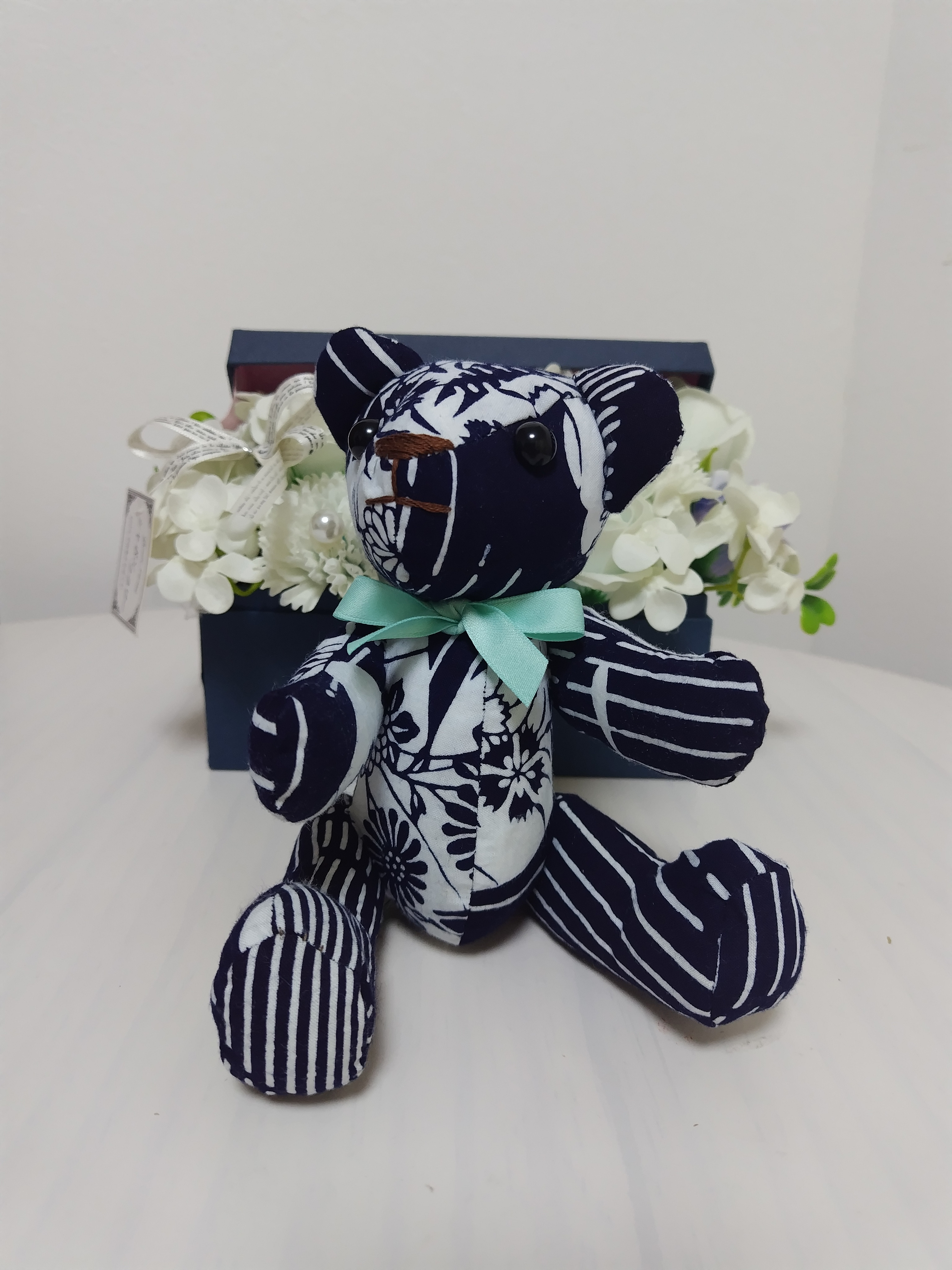 お着物リメイクテディベア