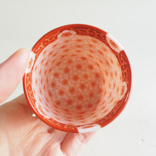 梅の花のお猪口 おちょこ・ぐい呑み・徳利 棠白 通販 18685603｜Creema