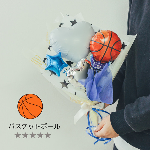 卒団式 バルーンブーケ♡野球 サッカー バレー バスケ テニス