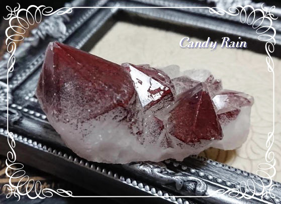 *** レッドファントムクォーツ・原石クラスター～Type.A～ ***