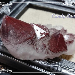 レッドファントムクォーツ・原石クラスター～Type.A～ *** 天然石