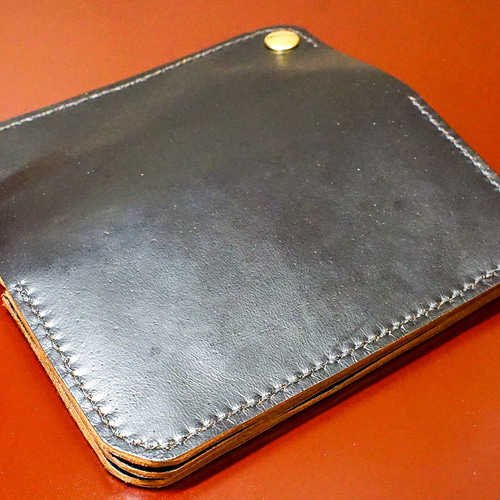 トラッカーウォレット horse leather 馬革 手縫い ホースレザー 長財布