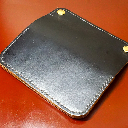 トラッカーウォレット horse leather 馬革 手縫い ホースレザー 長財布
