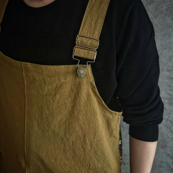 ■特別価格■【11/14再販】【大人の為の。トラッドなオーバーオールスカート】バックル調整可能 ワンピース 冬 2025 15枚目の画像