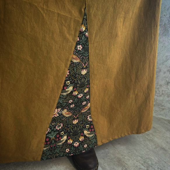 ■特別価格■【11/14再販】【大人の為の。トラッドなオーバーオールスカート】バックル調整可能 ワンピース 冬 2025 13枚目の画像