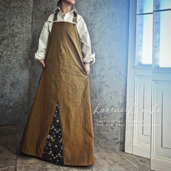 ■特別価格■【11/14再販】【大人の為の。トラッドなオーバーオールスカート】バックル調整可能 ワンピース 冬 2025 11枚目の画像