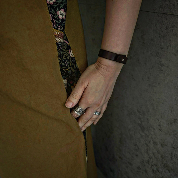 ■特別価格■【11/14再販】【大人の為の。トラッドなオーバーオールスカート】バックル調整可能 ワンピース 冬 2025 14枚目の画像