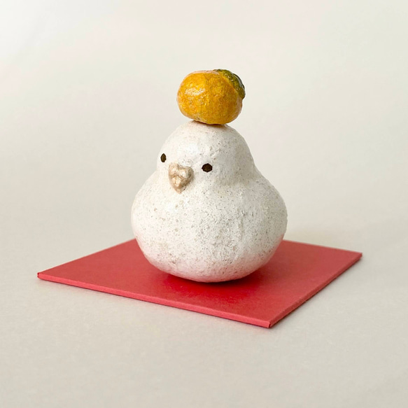 鳥の形の一輪挿しオブジェ