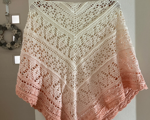 三角　バレエショール　年中使用可　手洗可　100%コットン　海外輸入糸　オススメ Amazon.co.jp: 三角ショール バレエショール 輸入コットン糸 年