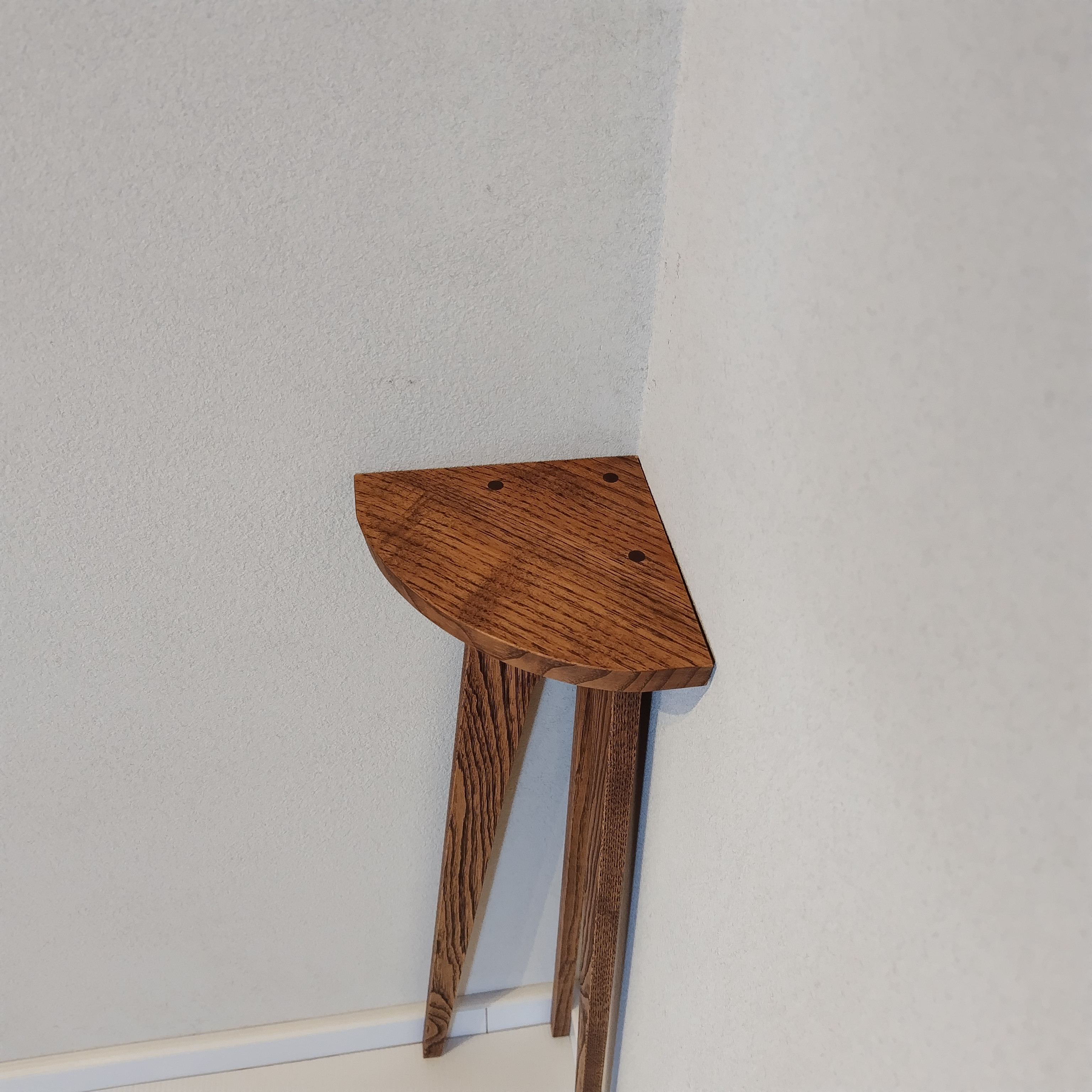 コーナー用 スモールテーブル  高さ68cm 【現品】　～クリ・サイズなどオーダー可～