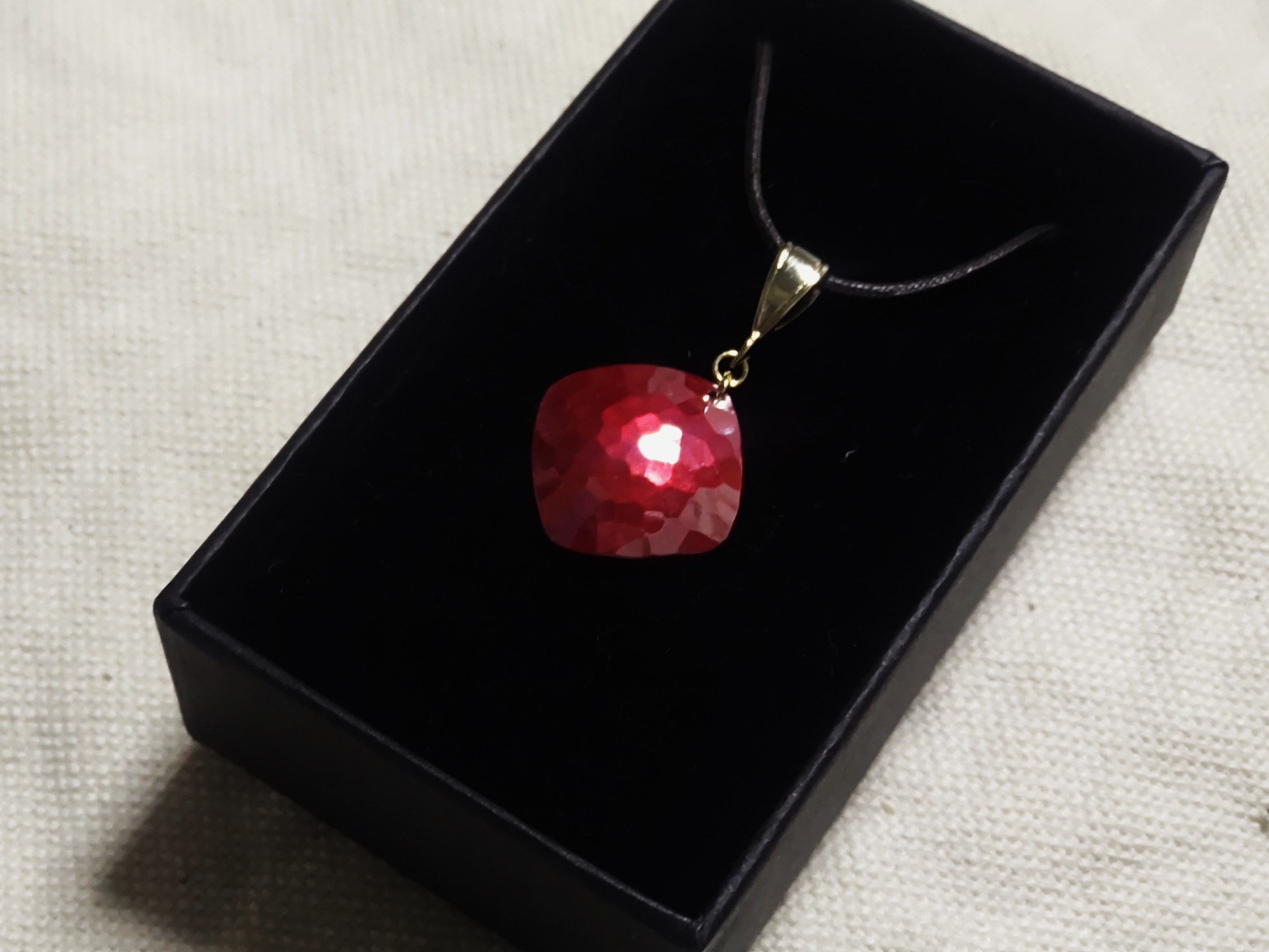 ペンダント　金属　銅　緋銅　(R706)