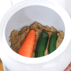 軽くて仕込みやすい甕　ぬか漬け容器に、お味噌（3.3キロ）【三重県四日市産】 えんける道具店の甕（かめ）3.6リットル 8枚目の画像