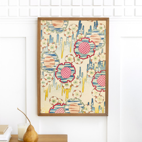 江戸時代の伝統模様ポスター A1サイズ