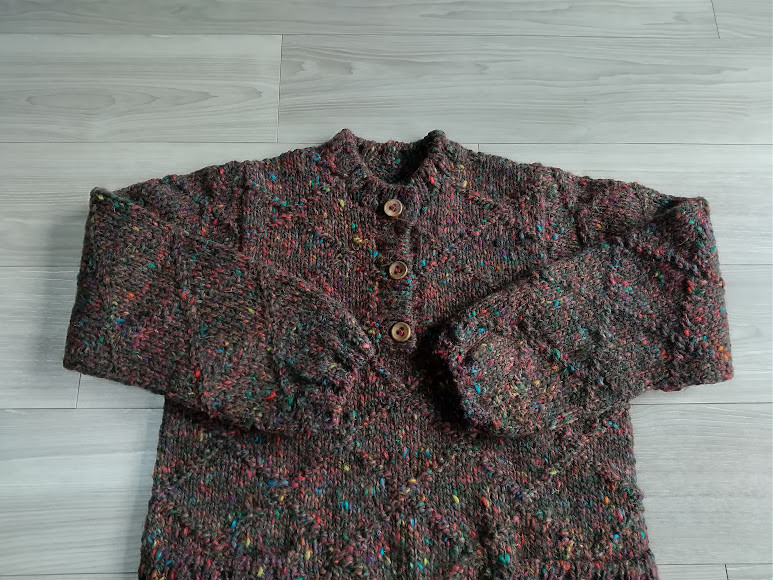 ダイヤ柄のワンピース