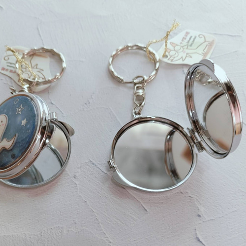 干支 巳年のミニミラーキーホルダー キーホルダー ヤギ屋本舗 通販