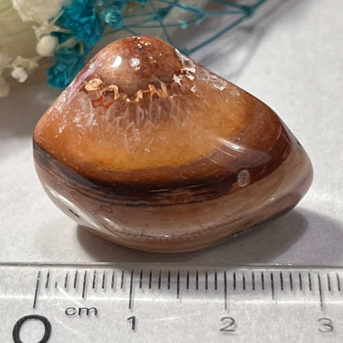 守護石✨ サードオニキス 瑪瑙 原石 タンブル 天然石 東洋占星術師の娘