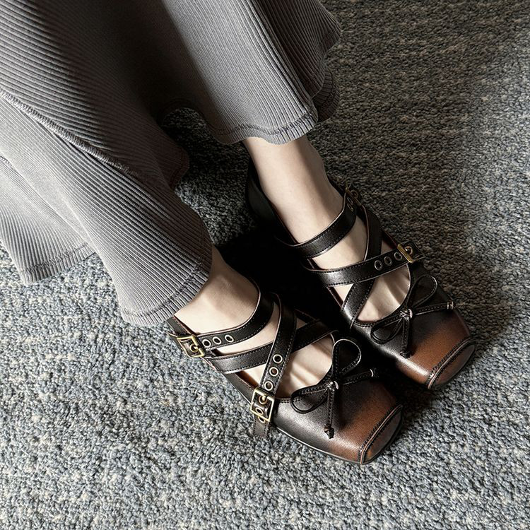 ★25春夏新作★本革 シンプルなデザイン パンプス レディース 　DQ9036W