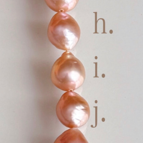 選べるカラー》天然色 しずく 淡水パール ネックレス 14kgf ワケありな