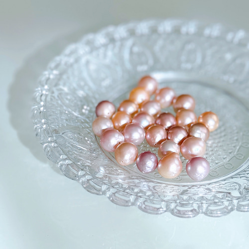 アクセサリーまとめ パール 淡水 染めパール ネックレス 選べるカラー》天然色 しずく 淡水パール ネックレス 14kgf ワケ