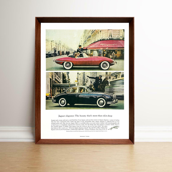 希少品！ジャガー フォトフレーム 写真たて 希少品！ジャガー フォトフレーム 写真たて