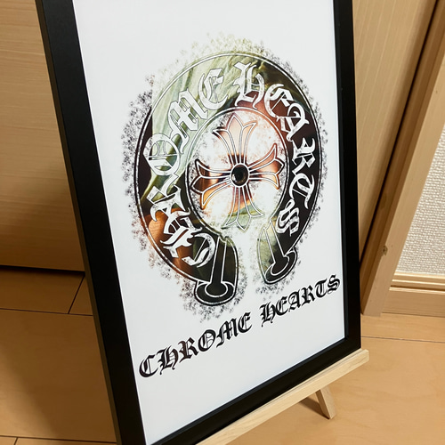 CHROME HEARTS type⭐︎オマージュアートインテリアポスター＃CH24