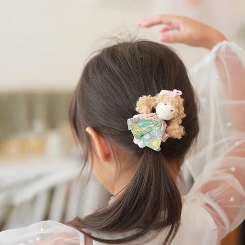 【オーダー♡お花 25a.25b】ベビーヘアクリップ　キッズヘアクリップ オーダー♡お花 25a.25b】ベビーヘアクリップキッズヘアクリップ