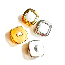 スクエア釦　可愛いおしゃれボタン　小さいボタン　 4枚目の画像