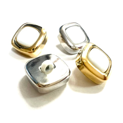 スクエア釦　可愛いおしゃれボタン　小さいボタン　 5枚目の画像