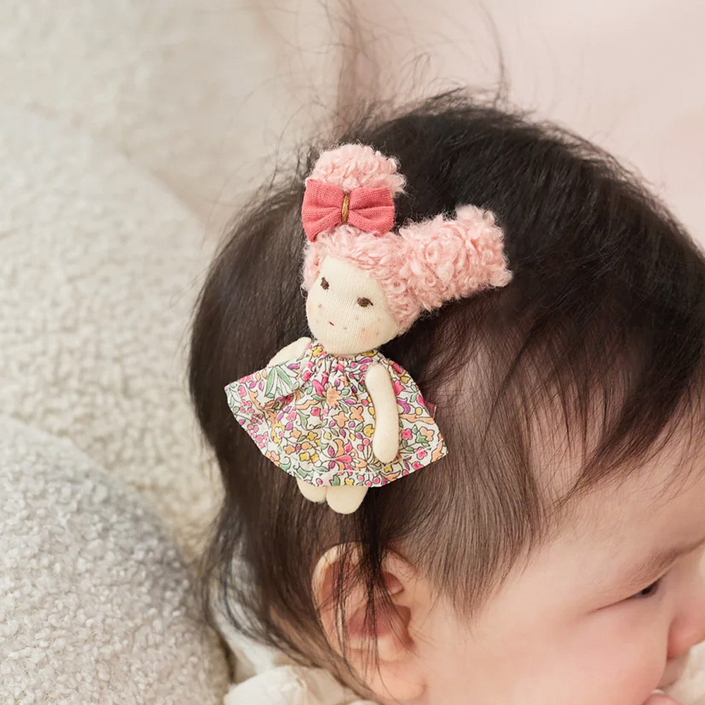 ヘアクリップ ベビーヘアクリップ キッズヘアクリップ 赤ちゃんヘアクリップ ヘアピン プレゼント ギフト feena 4
