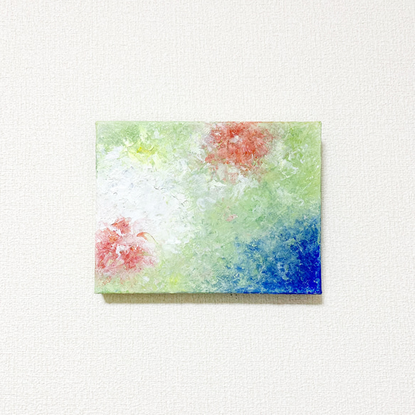油絵F0「花のかおり」