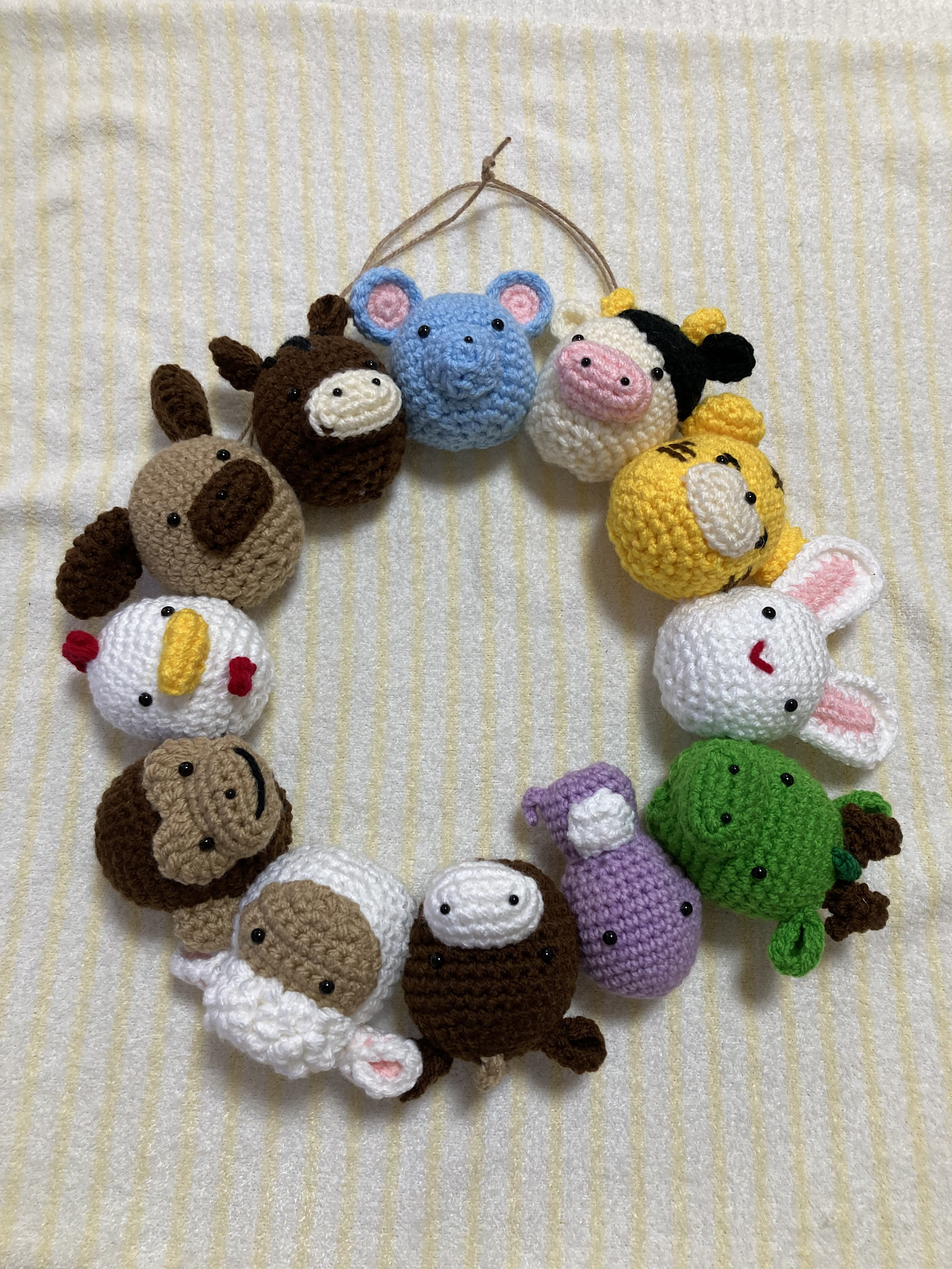 干支玄関リース【商品番号：2412】