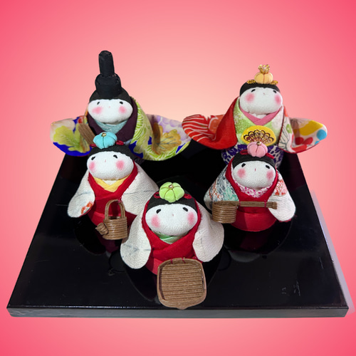 キット】お雛様と三人官女（NEW） キット 和小物キット専門店 京屋