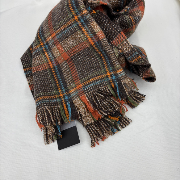 みかんまめ BERLUTI ダークブルー マフラー BERLUTI ダークブルー マフラー
